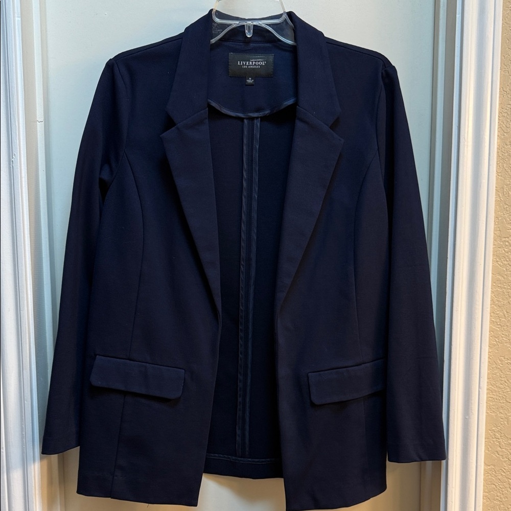 Navy Blue Blazer - Liverpool Los Angeles